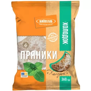 Mint Gingerbread "Kholodok", Kyivkhlib, 360g/ 12.7 oz