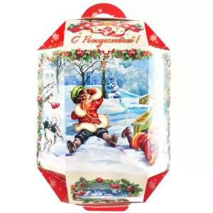 Christmas Chocolate & Caramel Candy Set "Winter Fun", 900g/2lbs