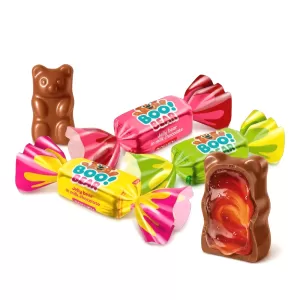 Jelly Bear in Milk Chocolate “Boo! Bear”, Roshen, 226 g / 7.97 oz