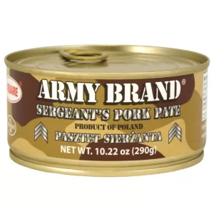 Sergeant's Pork Pate, Army Brand, 290g/ 10.22oz