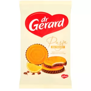 Biscuits with Orange Cream & Chocolate Pasja Pomarańczowa, DR GERARD, 170g/ 0.37lb
