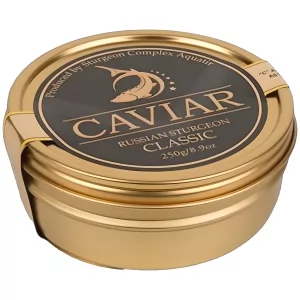 Classic Sturgeon Caviar, Aquatir, 250g/ 8.8 oz