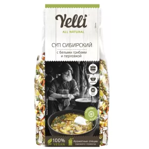 Soup Mix “Siberian With Porcini Mushrooms & Pearl Barley”, Yell, 5 Servings
