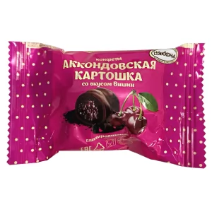 Candy Kartoshka with Cherries, Akkond, 226g / 0.5lb
