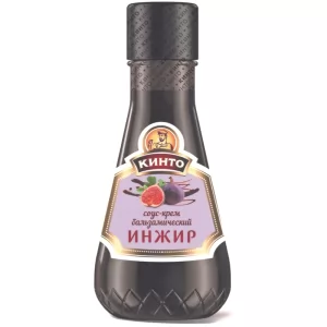 Thick Balsamic Cream Sauce with Figs, Kinto, 185g / 6.53oz
