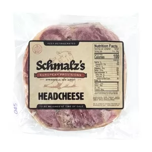 Head Cheese Chunk, Schmalz's, 450g/ 15.87oz
