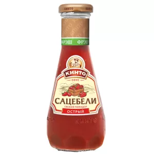 Spicy Satsebeli Sauce, Kinto, 10.76oz / 305g