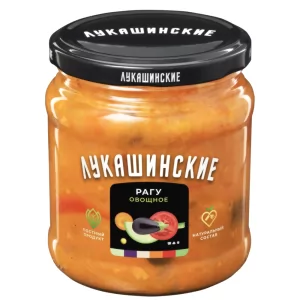 Vegetable Stew with Seasoning & Garlic, Lukashinsky, 450g/ 15.9oz
