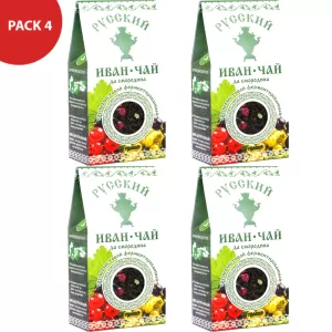 Pack 4 Ivan Tea with Currant, 50g x 4