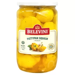 Pickled Pattypan Squash, Belevini, 660g/ 23.28 oz