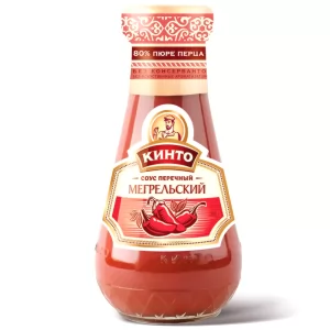 Megrelian Pepper Sauce Mini Bottle, Kinto,190 g/ 0.42lb