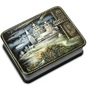 Lacquered Jewelry Box