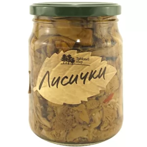 Pickled Chanterelle Mushrooms, Taiga Harvest, 500g/ 1.1lb