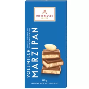 Milk Chocolate with Marzipan Niederegger Vollmilch-Schokolade, 110g/ 3.88 oz