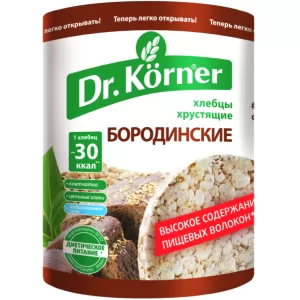 Crispbread Borodinskiye, Dr.Korner, 100g/ 3.5oz 
