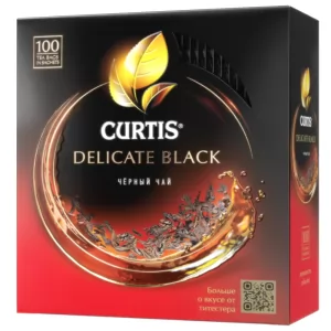 Black Tea Small Leaf, Delicate Black, Curtis, 100 tea bags