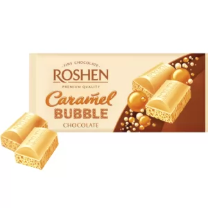 Aerated Caramel Chocolate, 0.18 lb/ 80 g