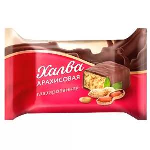 Peanut Halva Glazed, Azovskaya KF, 226g / 7.97 oz