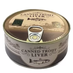 Canned Trout Liver, Premium Food, 240g/ 8.46oz