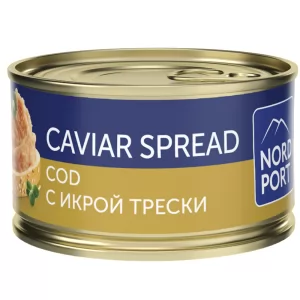 Fish Spread with Cod Caviar, Nord Port, 130g/ 4.59 oz
