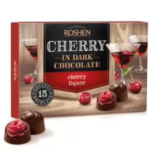 Chocolates with Cherry Liqueur, Roshen, 155g/ 5.47oz