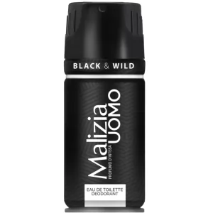 Deodorant Spray Black&Wild, Malizia Uomo, 150ml/ 5.07oz