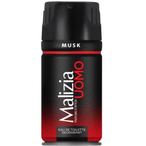 Deodorant Spray Musk, Malizia Uomo, 150ml/ 5.07oz