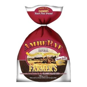 AmbeRye Yeast FREE Farmer's Bread, 700g/ 24.7oz