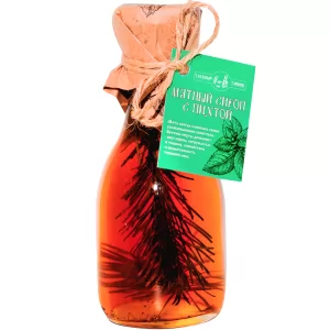 Mint Syrup w/Sprig of Fir, Taiga Cache, 240ml/ 8.12oz