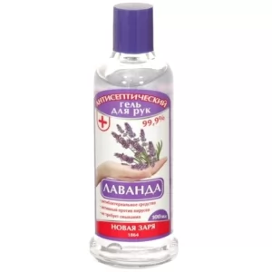 Antiseptic Lavender Hand Gel, Novaya Zarya, 100 ml/ 3.38 oz