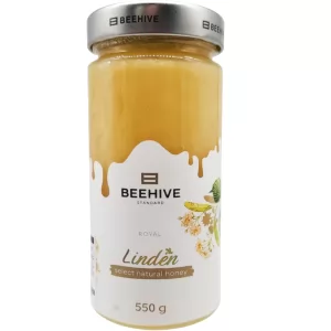 Natural Linden Honey, BEEHIVE, 550g/ 19.4oz