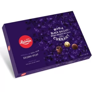 Chocolates with Riga Black Balsam Currant, Laima, 4.76 oz / 135 g