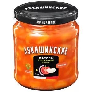 Baked Beans in Tomato Sauce LEAN PRODUCT, Lukashinskie, 450g/ 15.87oz