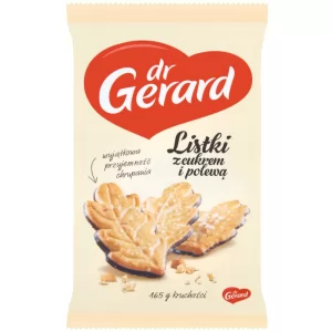 Sugar Glazed Cookies Listki z Cukrem i Polewą, DR GERARD, 165g/0.36lb