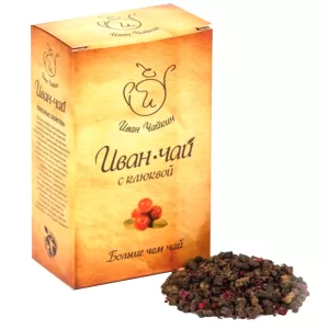 Granulated Ivan-Tea with Cranberries, Ivan Chaikin, 90g/ 3.17oz