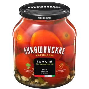 Marinated Tomatoes with Horseradish and Garlic, Lukashinsky, 23.6 oz / 670 g