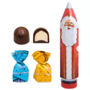 Glazed Candies "Pencil Case of Miracles" Red, ATAG Sheksna, 100g/ 3.53 oz