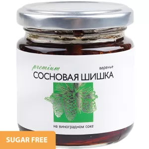 Pine Cone Preserve SUGAR FREE, Russian Forest, 240g/ 8.47oz