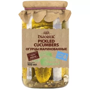 Pickled Cucumbers, Dworek, 900ml/ 30.43 fl oz