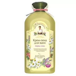 Soothing Cream-Foam for Bath, Grandma Agafya's Recipes, 500ml/ 16.91 oz