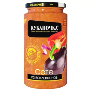 Eggplant Saute, Kubanochka, 360g/ 12.7oz