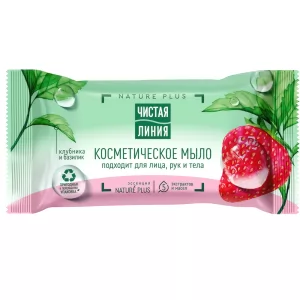 Strawberry & Basil Cosmetic Soap, Pure Line, 75g/ 2.65 oz