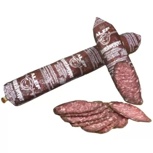 Dry Salami Braunschweiger, Alef, approx 0.75lb / 0.34 kg