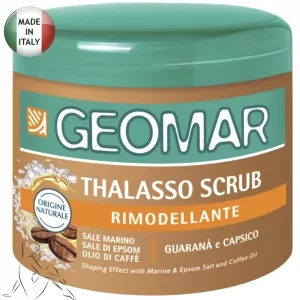 Thalasso Body Scrub Modeling with Coffee Granules, Geomar, 600g/1.32lb
