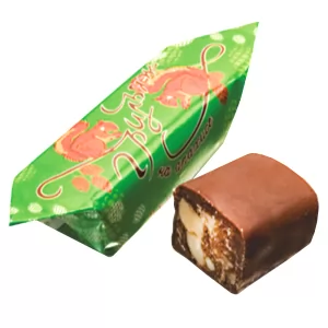 Chocolate-Covered Peanut Brittle Сandy, Kommunarka, 226g/ 0.5lb
