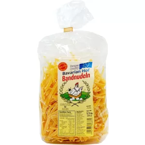 Egg Noodles Bandnudeln (ribbons), Bavarian HOF, 500g/ 1.1lbs