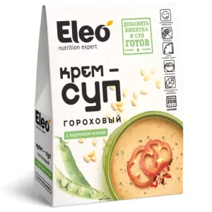 Pea Cream Soup with Cedar Flour, Eleo, 200g / 7.05oz