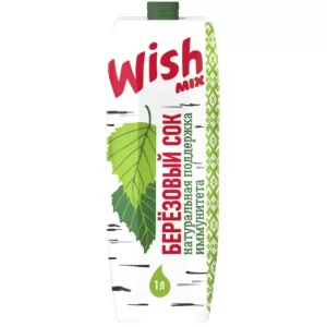 Birch Juice, WISH, 1L/33.81 fl oz