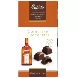 Chocolates with Orange Liqueur Cointreau, Cupido, 150g / 5.3oz