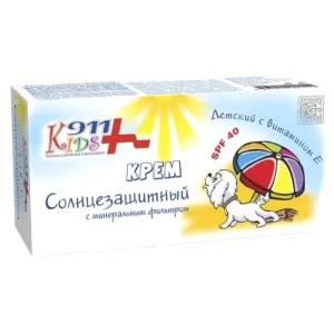 Sunscreen Baby Cream, 911 KIDS, 150 ml